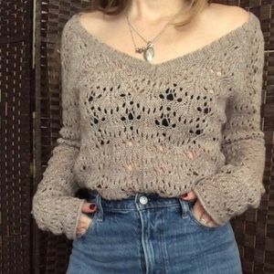 American Eagle loose knit sweater